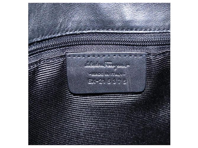 Borsa Gancini in tela Salvatore Ferragamo Nero - vista 6