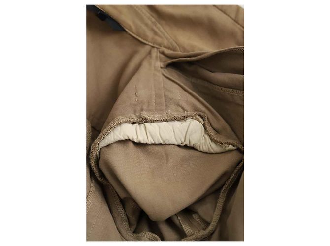 Isabel Marant Trench coat de algodão camelo - vista 6