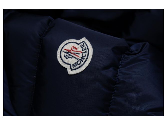 Moncler, jaqueta de down Betula acolchoada em azul - vista 8