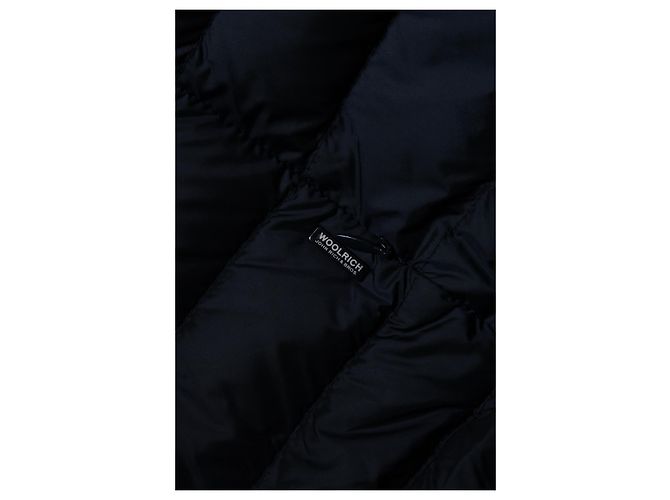 Woolrich, leichte gesteppte blaue Jacke - Ansicht 8