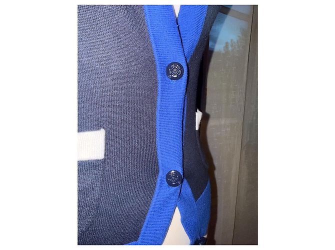 Cambon Chanel 12pu u02845 k04317 mp462 S Azul marino - vista 6