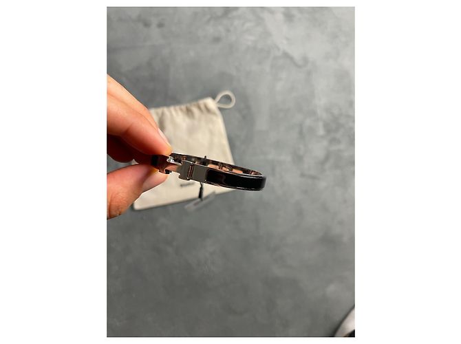 Hermès Clic H Armband silberfarben Metall - Ansicht 3