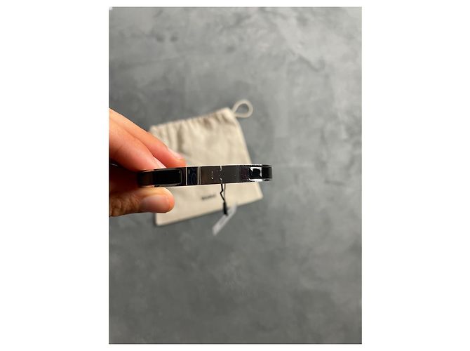 Hermès Clic H Armband silberfarben Metall - Ansicht 4