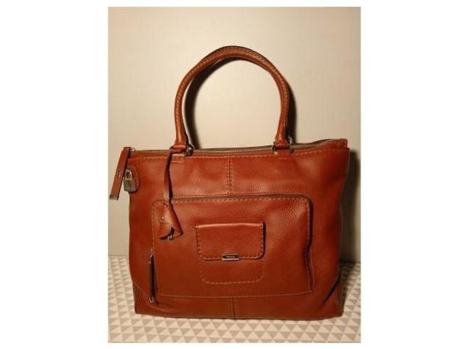 Tod's Handtasche aus Grainleder Camel Kamel - Ansicht 2
