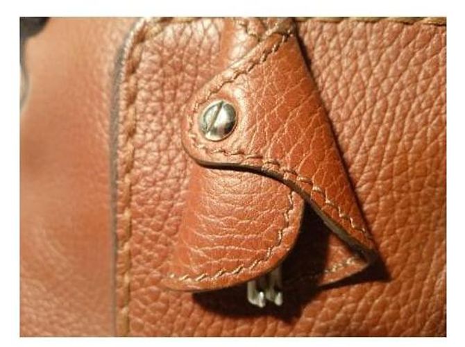 Tod's Handtasche aus Grainleder Camel Kamel - Ansicht 4