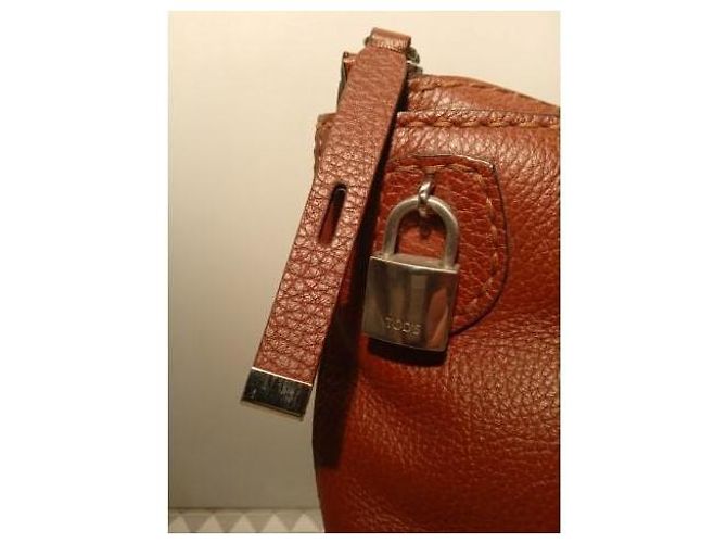 Tod's Handtasche aus Grainleder Camel Kamel - Ansicht 5