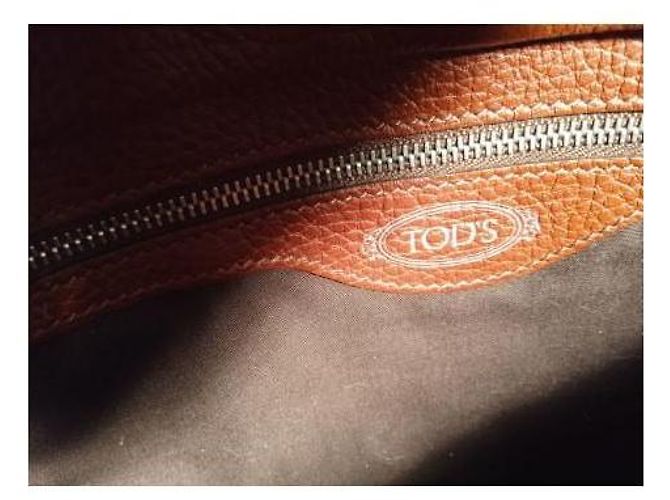 Tod's Handtasche aus Grainleder Camel Kamel - Ansicht 8