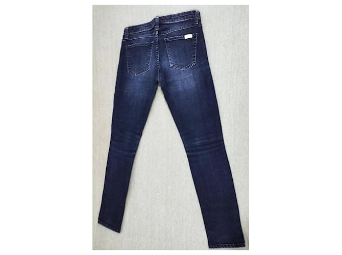 Vaqueros Slim Sanders Ba&Sh Azul Denim - vista 2