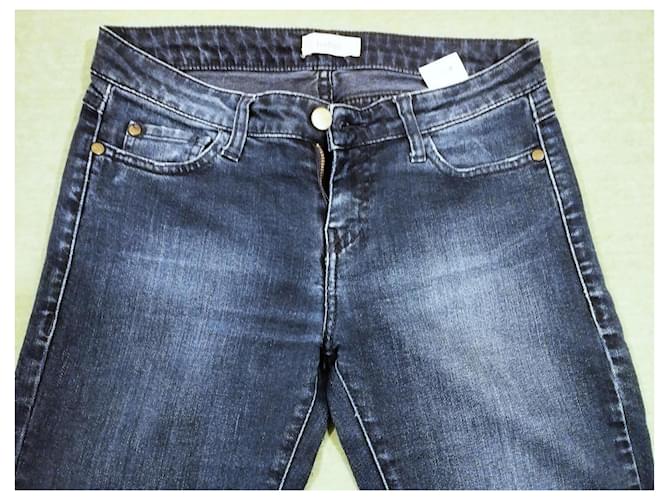 Vaqueros Slim Sanders Ba&Sh Azul Denim - vista 6