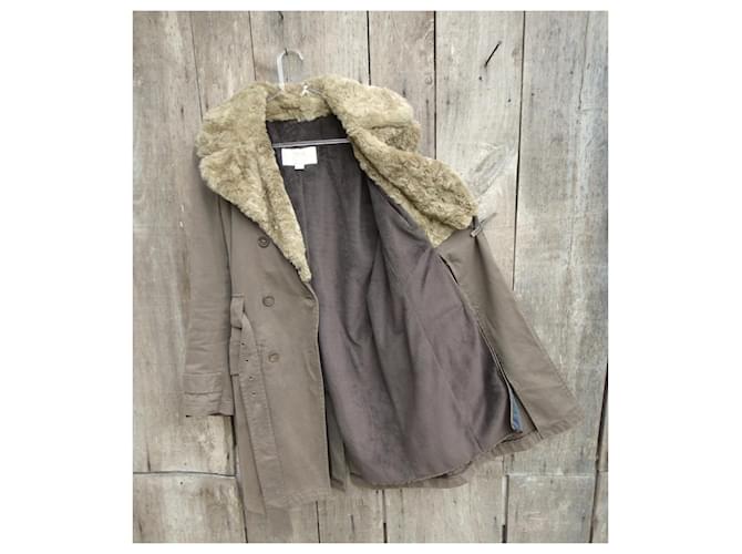 Autre Marque Parka MCS Marrón Claro de Algodón - vista 3