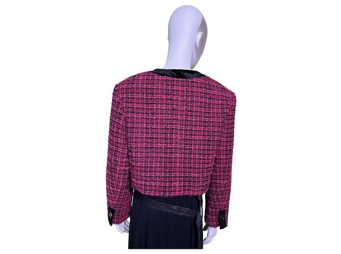 Sandro Lila Tweed-Blazer - Ansicht 4