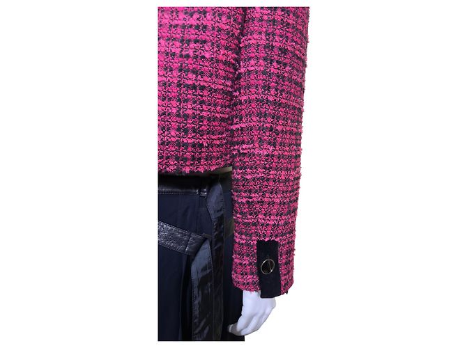 Sandro Lila Tweed-Blazer - Ansicht 5