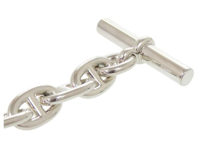 Hermès Bracciale Charm Chaine d'Ancre MM Hermes Argento - vista 4