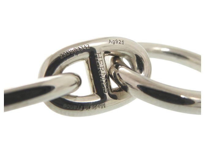 Hermès Bracciale Charm Chaine d'Ancre MM Hermes Argento - vista 7