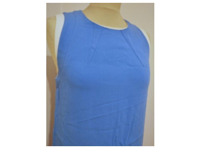 Sandro Preppy Chic Kleid TS/M Blau - Ansicht 4