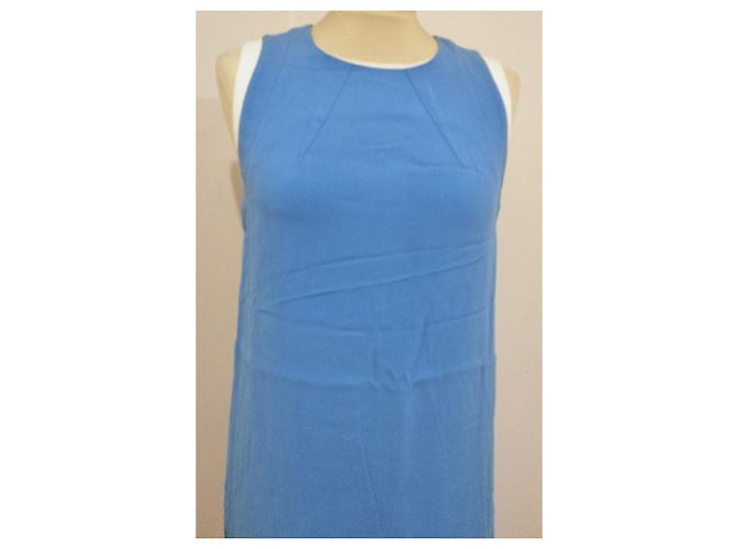 Sandro Preppy Chic Kleid TS/M Blau - Ansicht 5