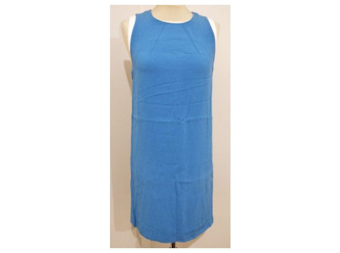 Sandro Preppy Chic Kleid TS/M Blau - Ansicht 6