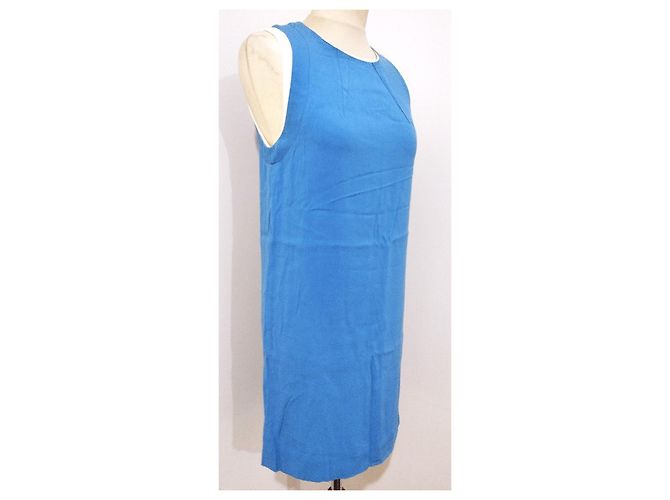 Sandro Preppy Chic Kleid TS/M Blau - Ansicht 8