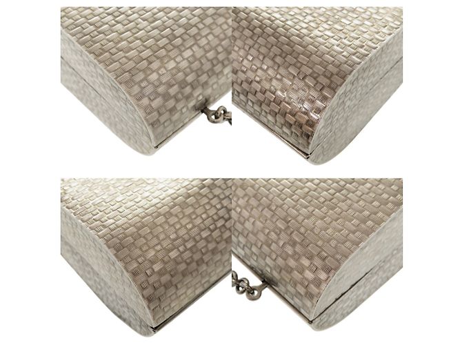 Bolsa de Ombro de Metal Prata Gucci - vista 4