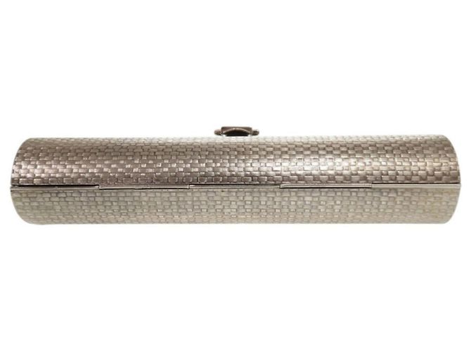 Bolsa de Ombro de Metal Prata Gucci - vista 5