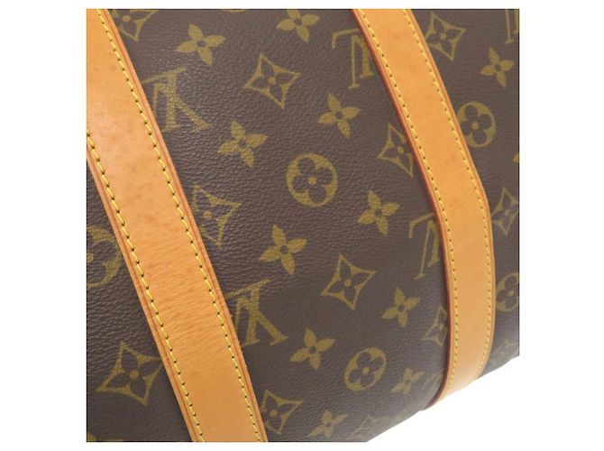 Borsa Boston Keepall 45 Monogram Louis Vuitton Marrone - vista 9