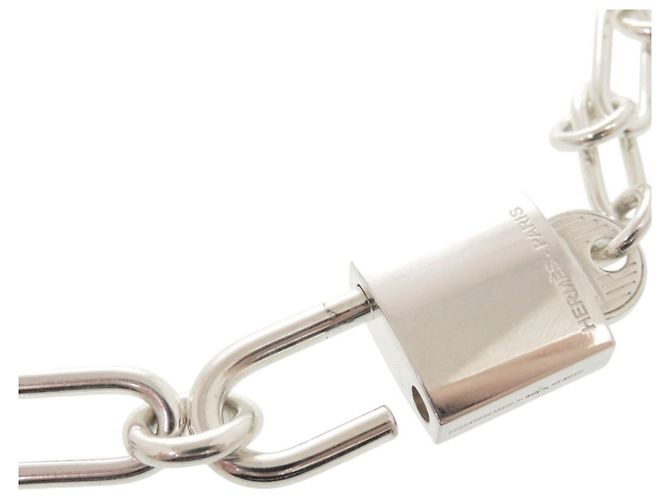 Hermès Collana Choker Hermes Alpha Kelly in Argento 925 - vista 7