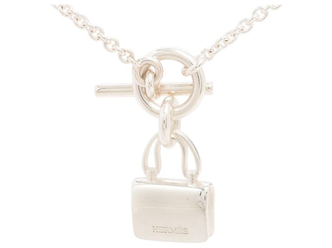 Collana Amulettes Constance in argento sterling Hermès - vista 2