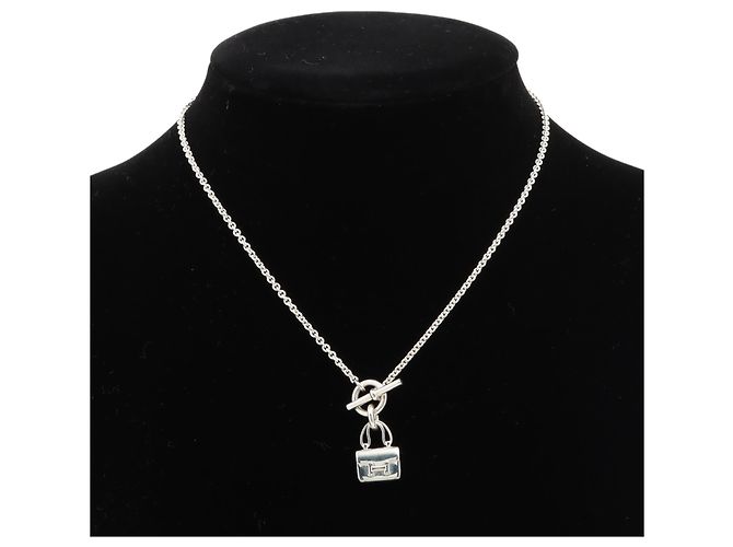 Collana Amulettes Constance in argento sterling Hermès - vista 5