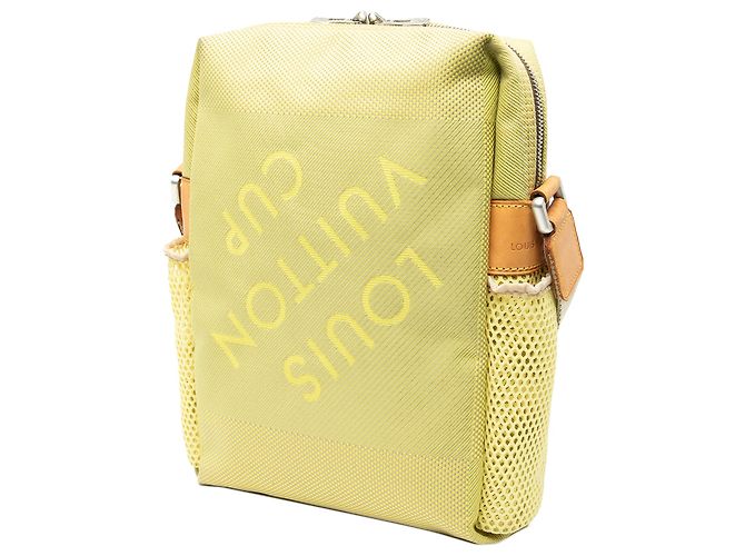 Louis Vuitton Damier Geant Verde LV Cup Weatherly D'oro - vista 2