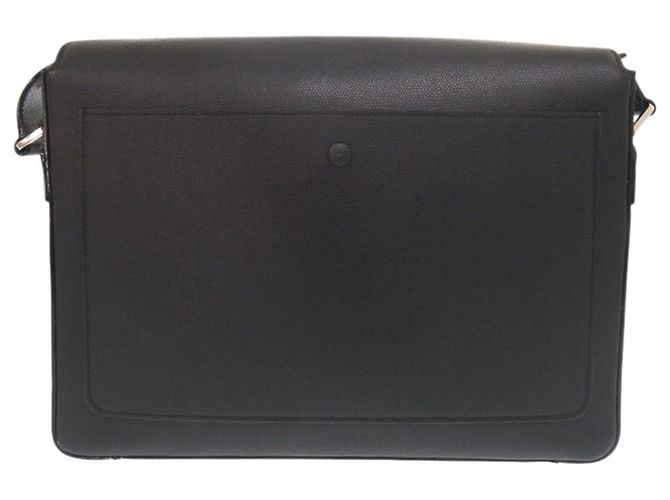 Valextra V-Line Leather Black Shoulder Bag - view 2