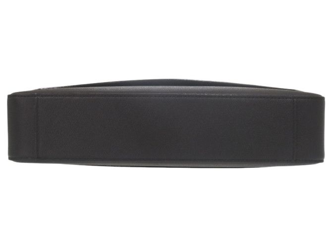 Valextra V-Line Leather Black Shoulder Bag - view 3