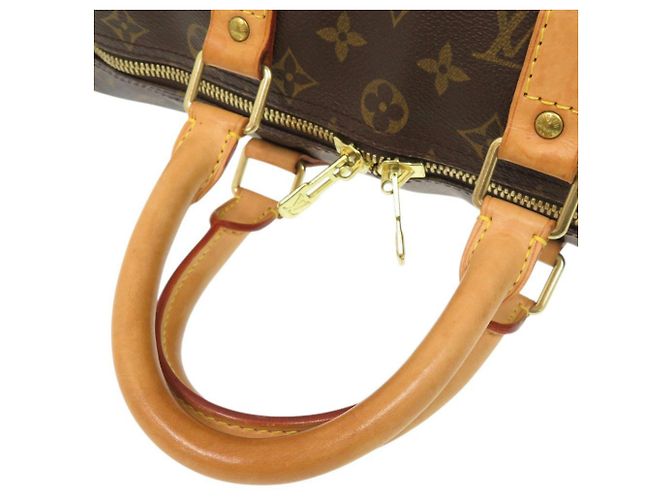 Borsa Boston Keepall 45 Monogram Louis Vuitton Marrone - vista 5