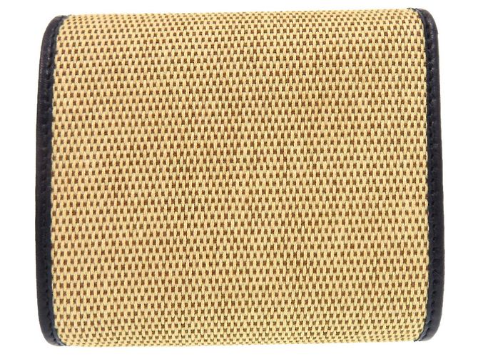 Billetera Bifold Horsebit Gucci Beige Azul marino - vista 3