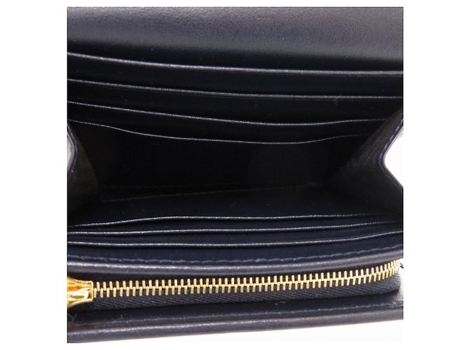 Billetera Bifold Horsebit Gucci Beige Azul marino - vista 5