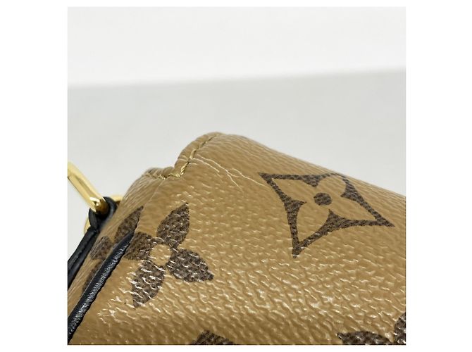 Portafoglio Louis Vuitton Monogram Reverse Wallet on Chain Ivy M26587 Marrone - vista 6