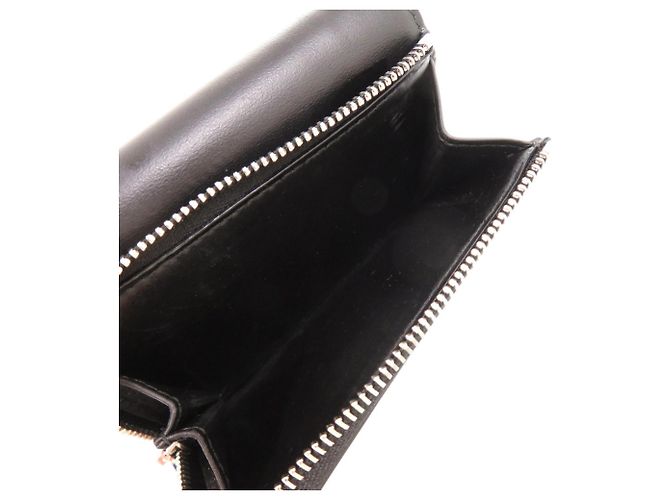Dolce & Gabbana Black Leather Tri-fold Wallet - view 9