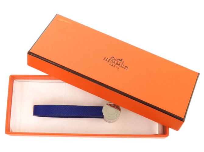 Suporte para Luvas Malis Hermès Azul - vista 2