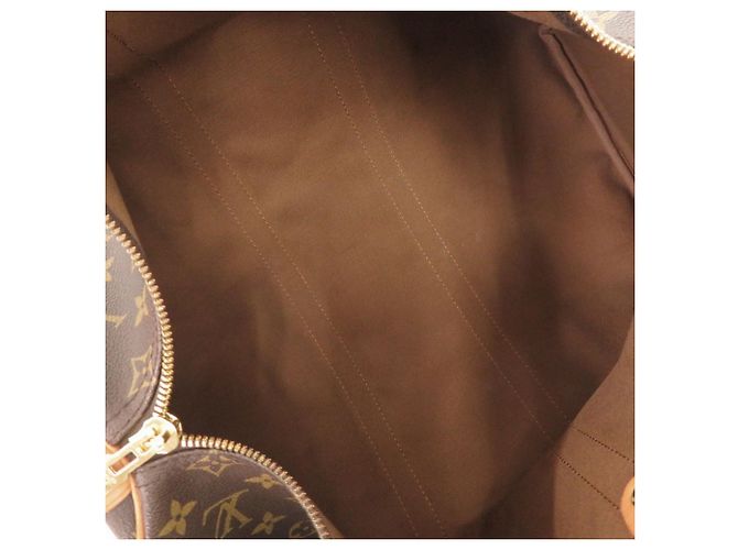Borsa Boston Keepall 45 Monogramma Marrone Louis Vuitton - vista 6