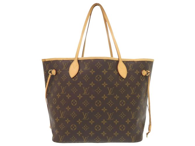 Borsa tote Monogram Neverfull MM di Louis Vuitton Marrone Monogramma - vista 2