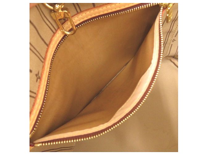 Borsa tote Monogram Neverfull MM di Louis Vuitton Marrone Monogramma - vista 6