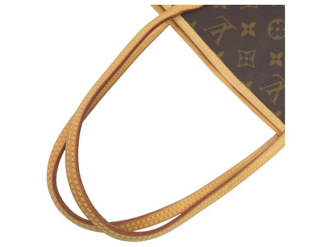 Borsa tote Monogram Neverfull MM di Louis Vuitton Marrone Monogramma - vista 7