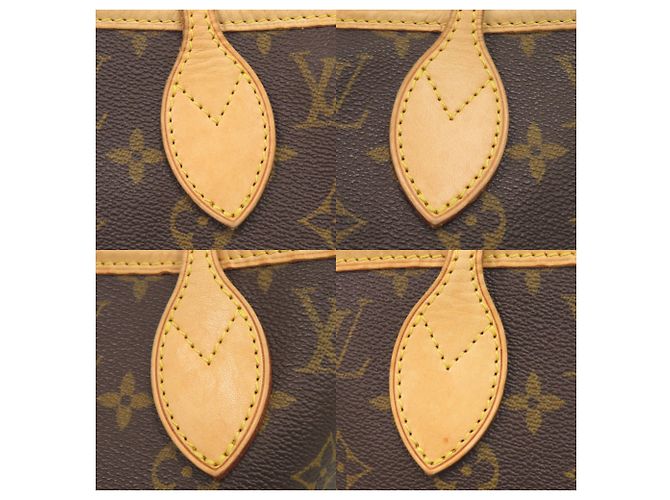 Borsa tote Monogram Neverfull MM di Louis Vuitton Marrone Monogramma - vista 8