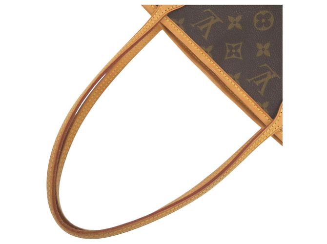 Louis Vuitton Neverfull MM Monogram Tote Bag Braun Monogramm - Ansicht 7