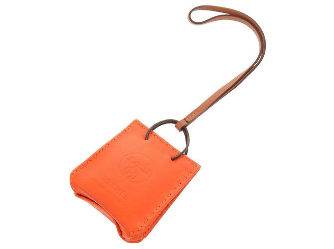 Charm per borsa Hermès Arancione Au Milo - vista 2