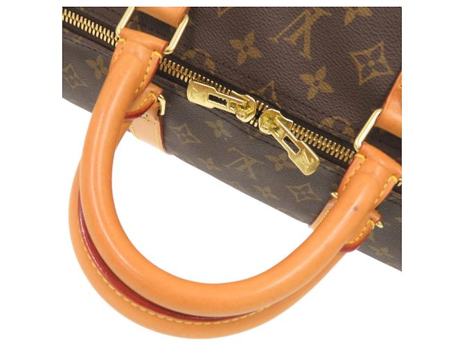 Borsa Boston Keepall 55 Monogram Louis Vuitton Marrone - vista 6