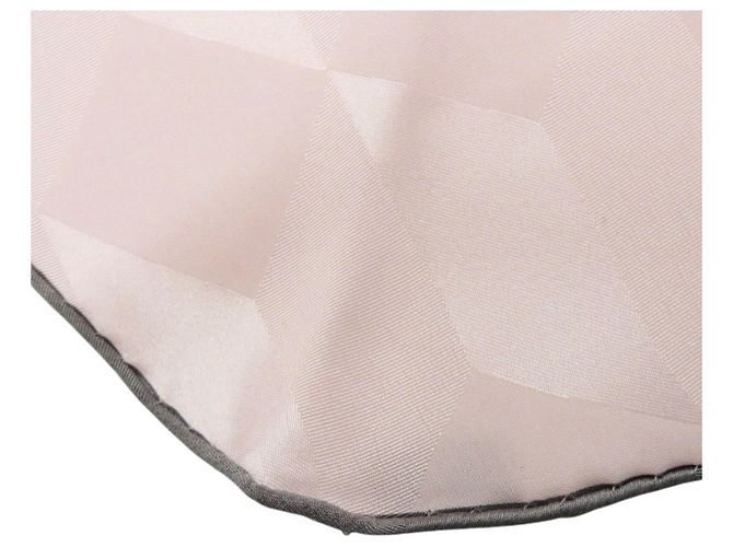 Bufanda de seda Losange rosa Hermès - vista 4