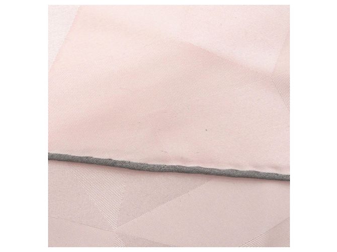 Bufanda de seda Losange rosa Hermès - vista 5