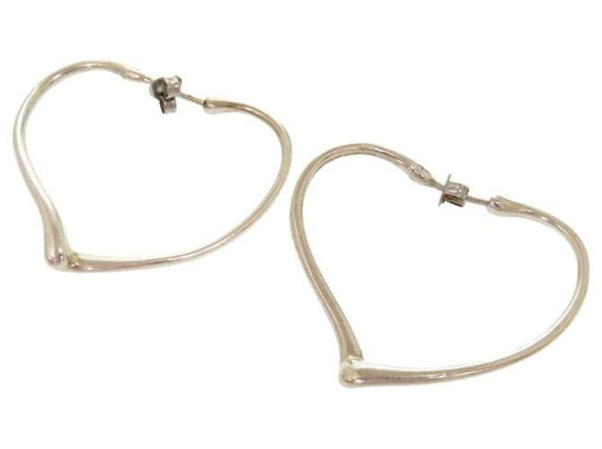 Orecchini a perno Cuore Aperto di Tiffany & Co. Argento - vista 3