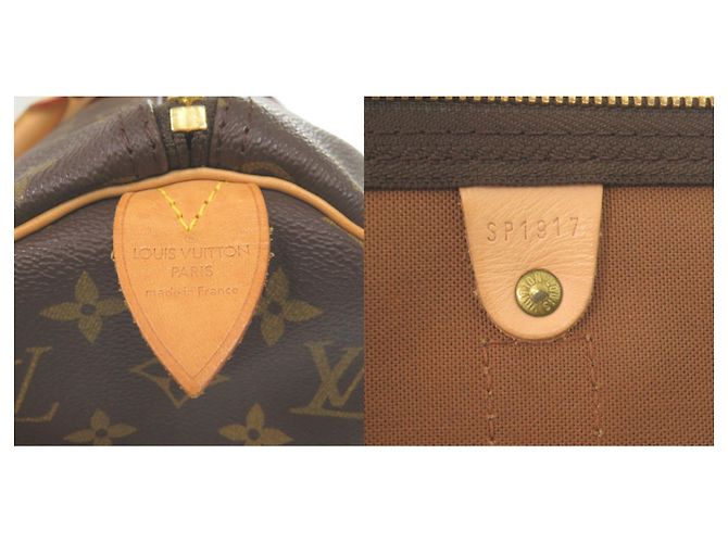 Borsa Boston Keepall 45 Monogram Louis Vuitton Marrone - vista 10