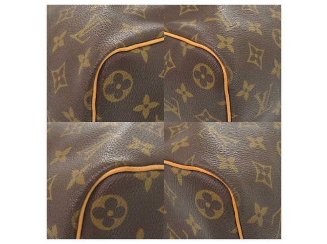 Borsa Boston Keepall 45 Monogram Louis Vuitton Marrone - vista 4